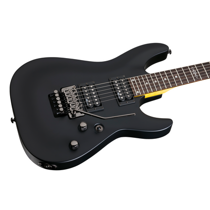 SGR by Schecter C-1 FR Midnight Satin Black Guitarra Eléctrica 6 cuerdas FR