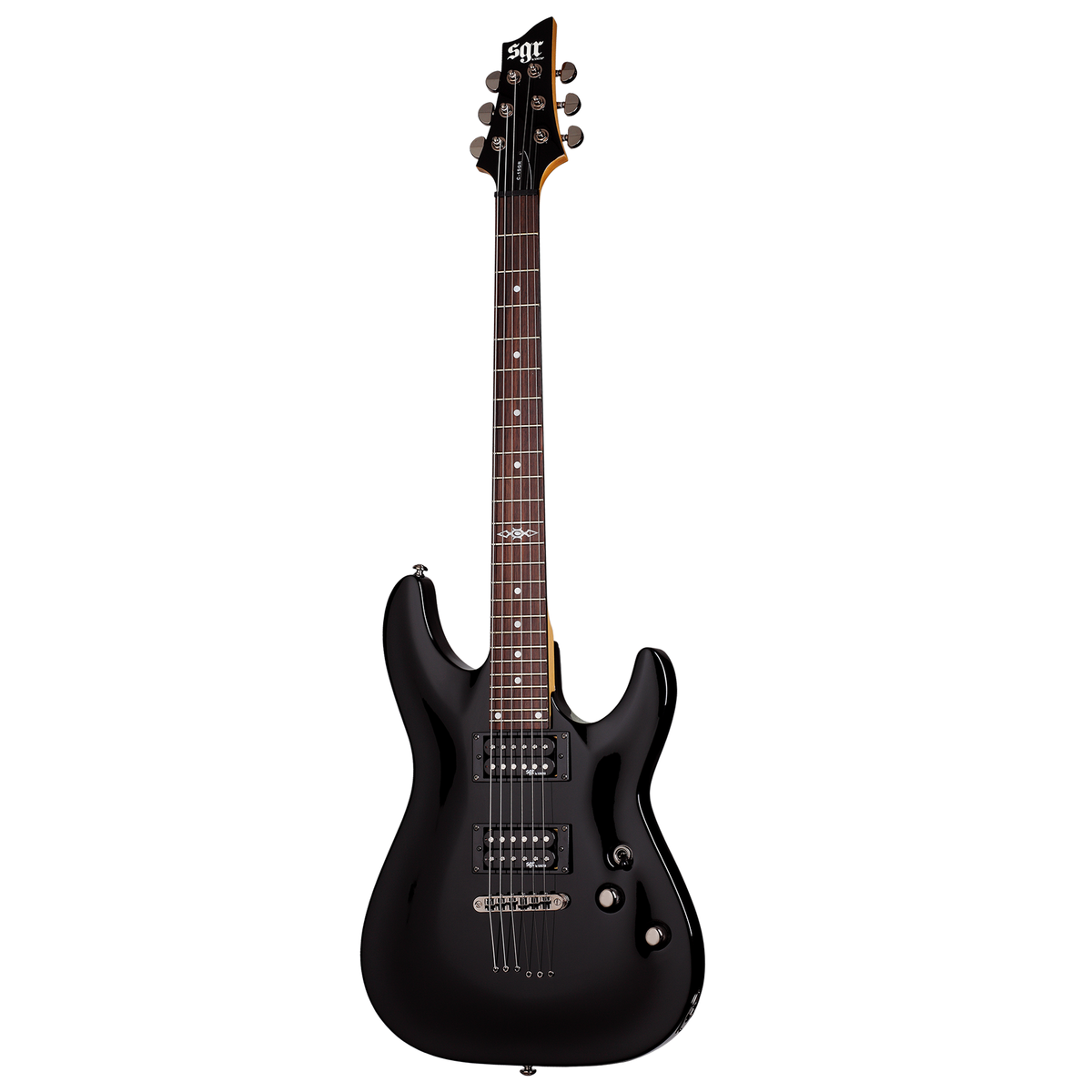 SGR by Schecter C-1 Gloss Black Guitarra Eléctrica 6 Cuerdas