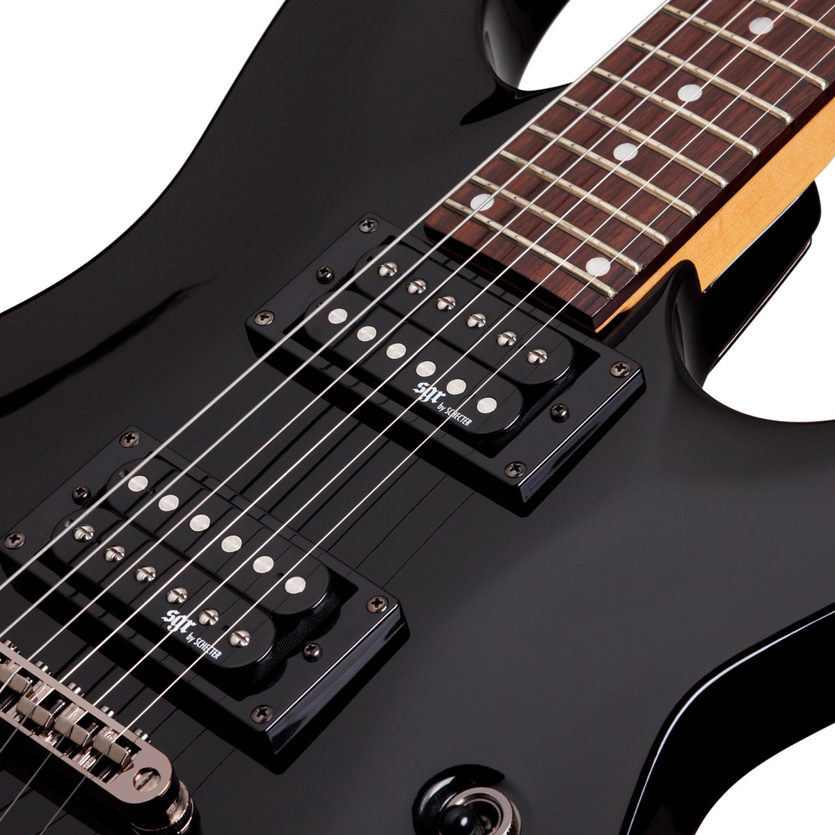 SGR by Schecter C-1 Gloss Black Guitarra Eléctrica 6 Cuerdas