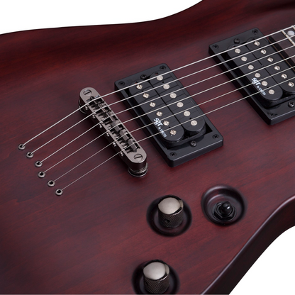 SGR by Schecter C-1 Walnut Satin Guitarra Eléctrica 6 cuerdas