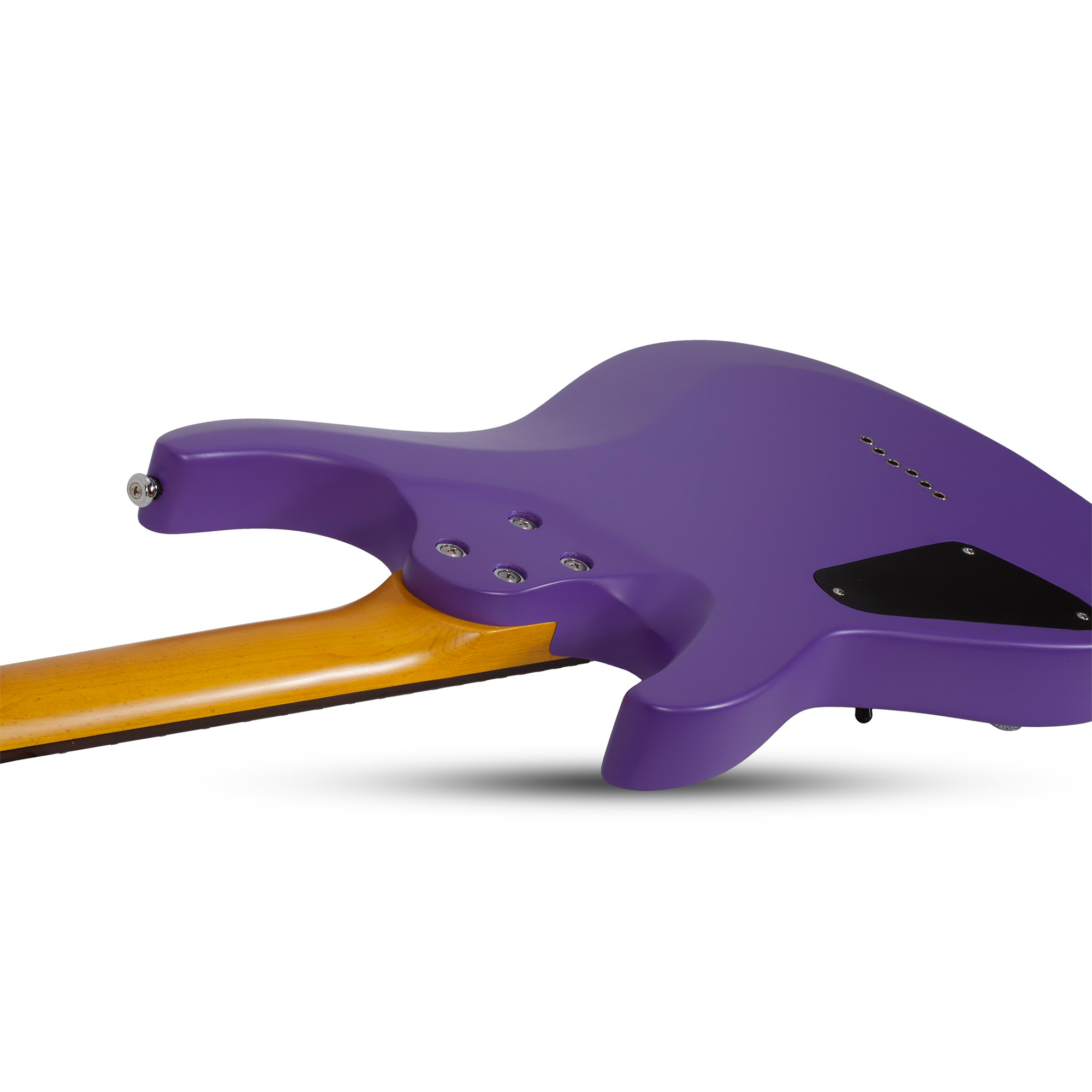 Schecter C-6 Deluxe Satin Purple Guitarra Eléctrica 6 cuerdas