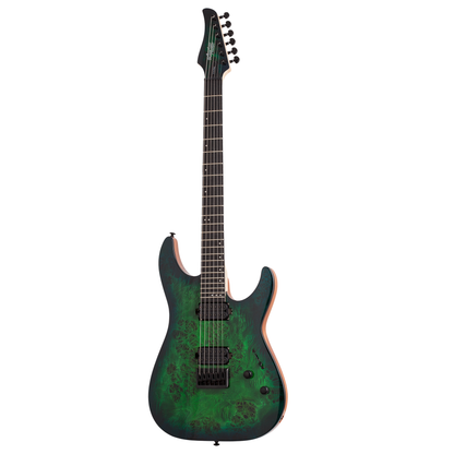 Schecter C-6 Pro Aqua Burst Guitarra Eléctrica 6 cuerdas