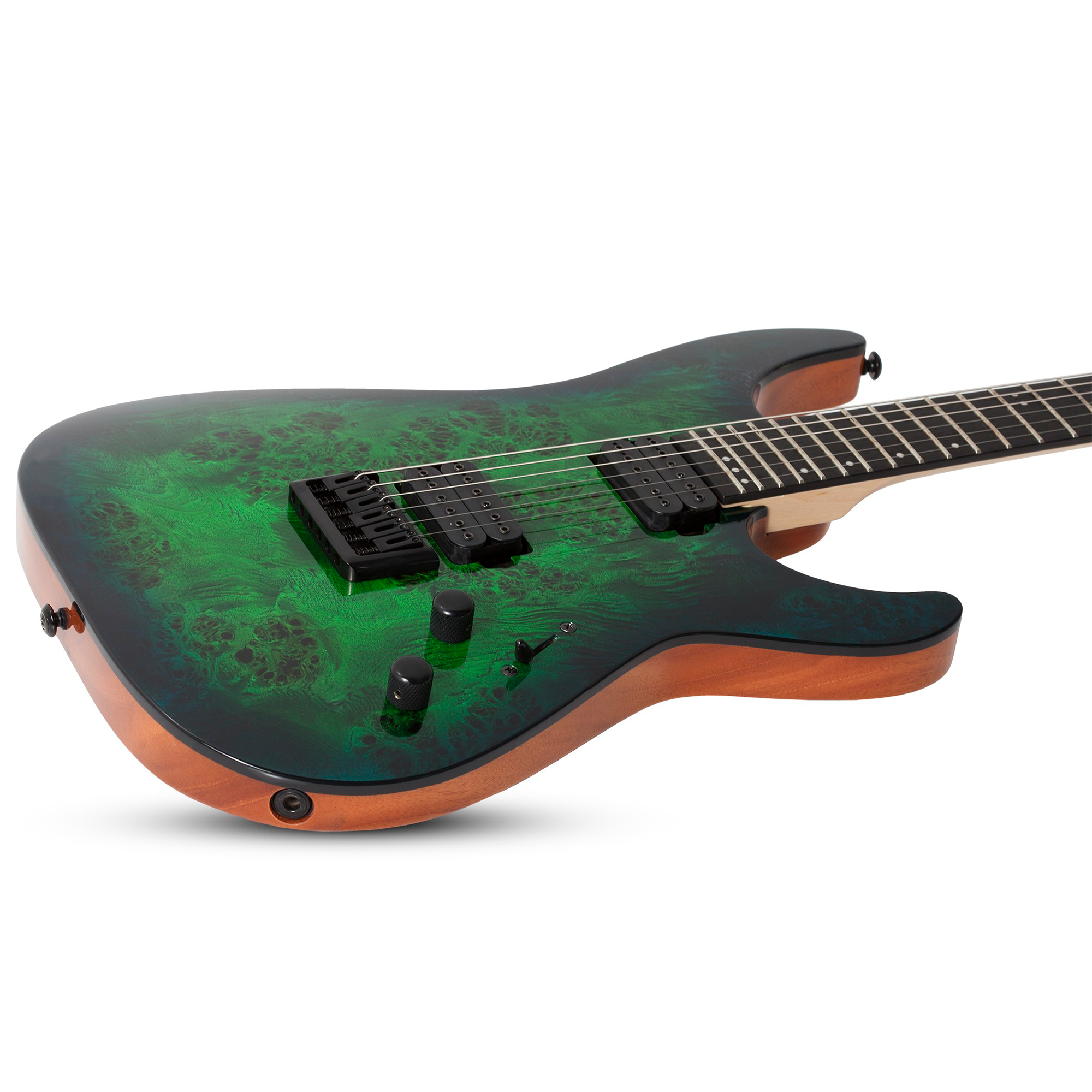 Schecter C-6 Pro Aqua Burst Guitarra Eléctrica 6 cuerdas