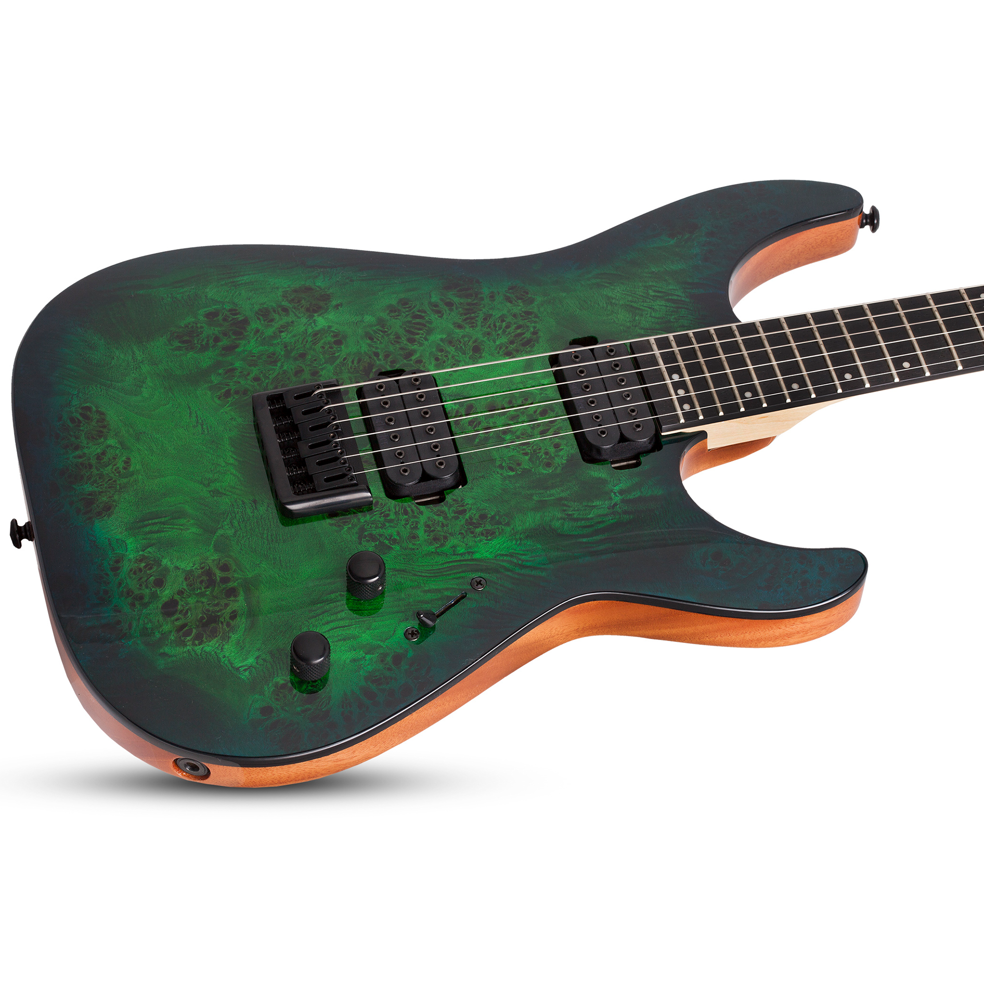 Schecter C-6 Pro Aqua Burst Guitarra Eléctrica 6 cuerdas