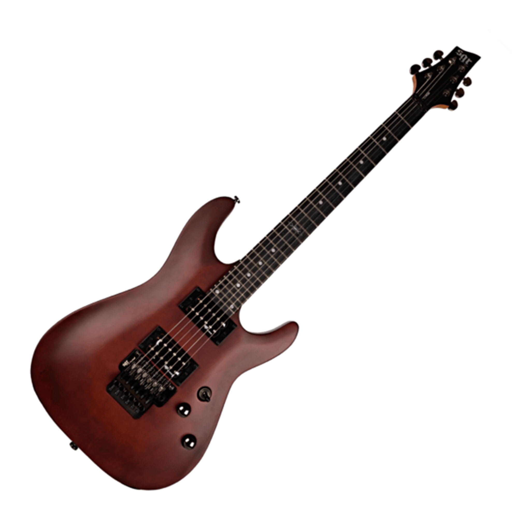 SGR by Schecter C-1 FR Walnut Satin Guitarra Eléctrica 6 cuerdas FR