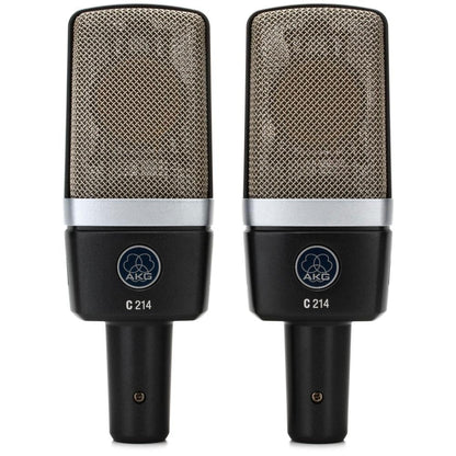 AKG C214ST Set Micrófono Condensador Estereo Matched Pair