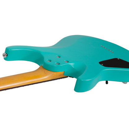 Schecter C-6 Deluxe Satin Aqua Guitarra Eléctrica 6 cuerdas