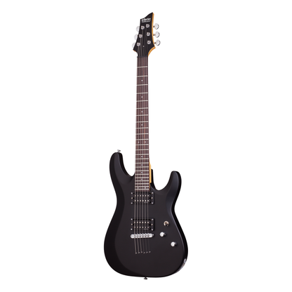 Schecter C-6 Deluxe Satin Black Guitarra Eléctrica 6 cuerdas