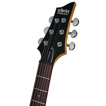 Schecter C-6 Plus Charcoal Burst Guitarra Eléctrica 6 cuerdas