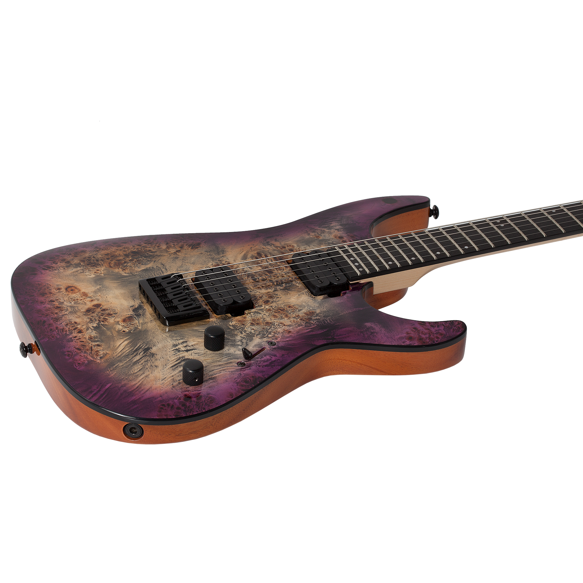 Schecter C-6 Pro Aurora Burst Guitarra Eléctrica 6 cuerdas