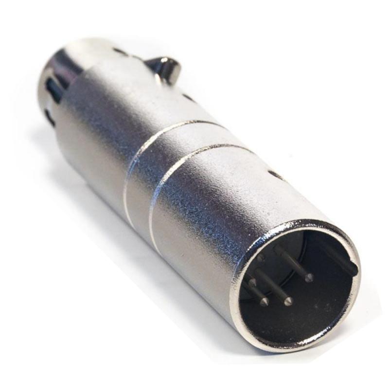 Cablelab Adaptador CA3001 DMX 5 Macho a 3 Hembra