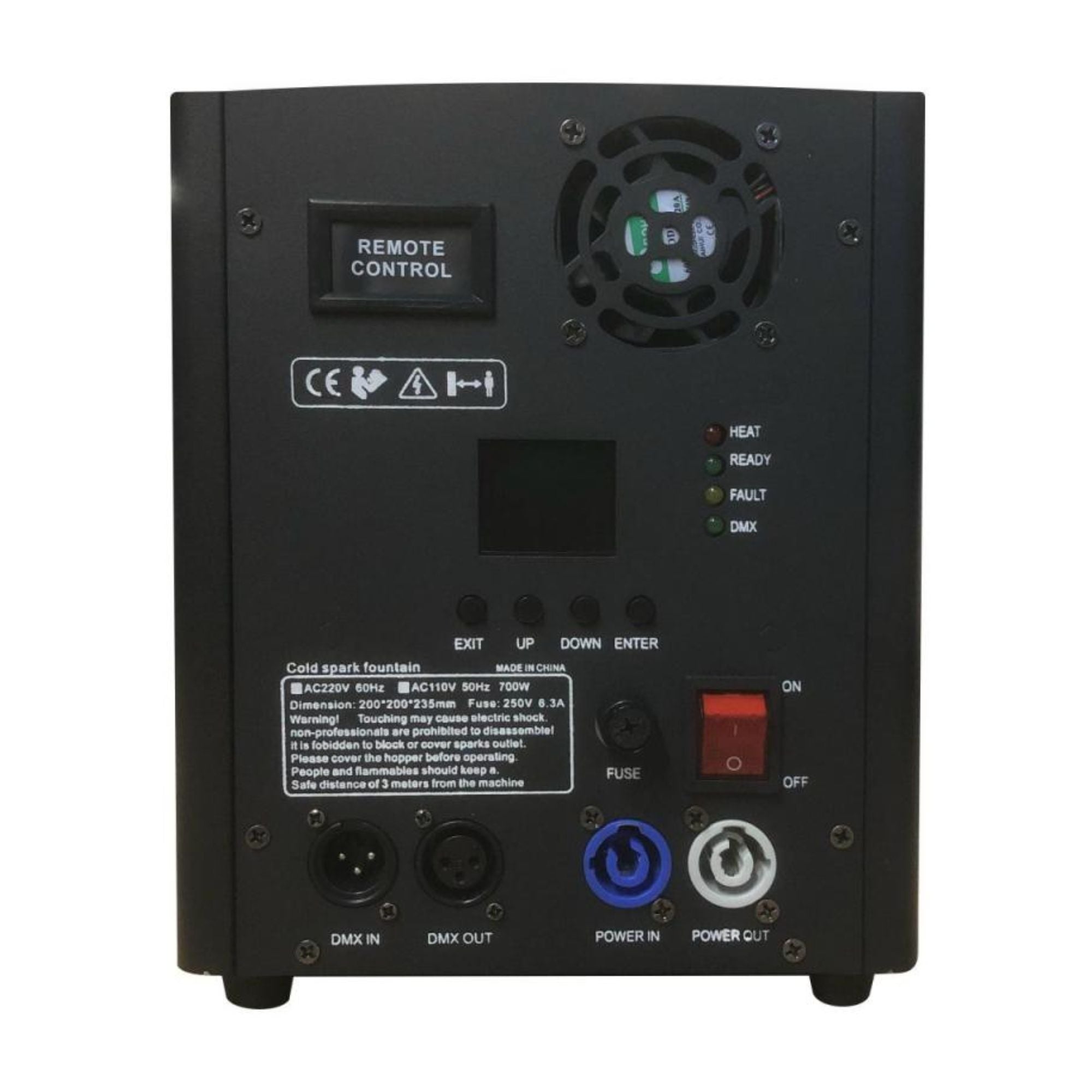 Eastman CARNIVAL SPARKII Máquina de Chispa Fria (Par+Case)