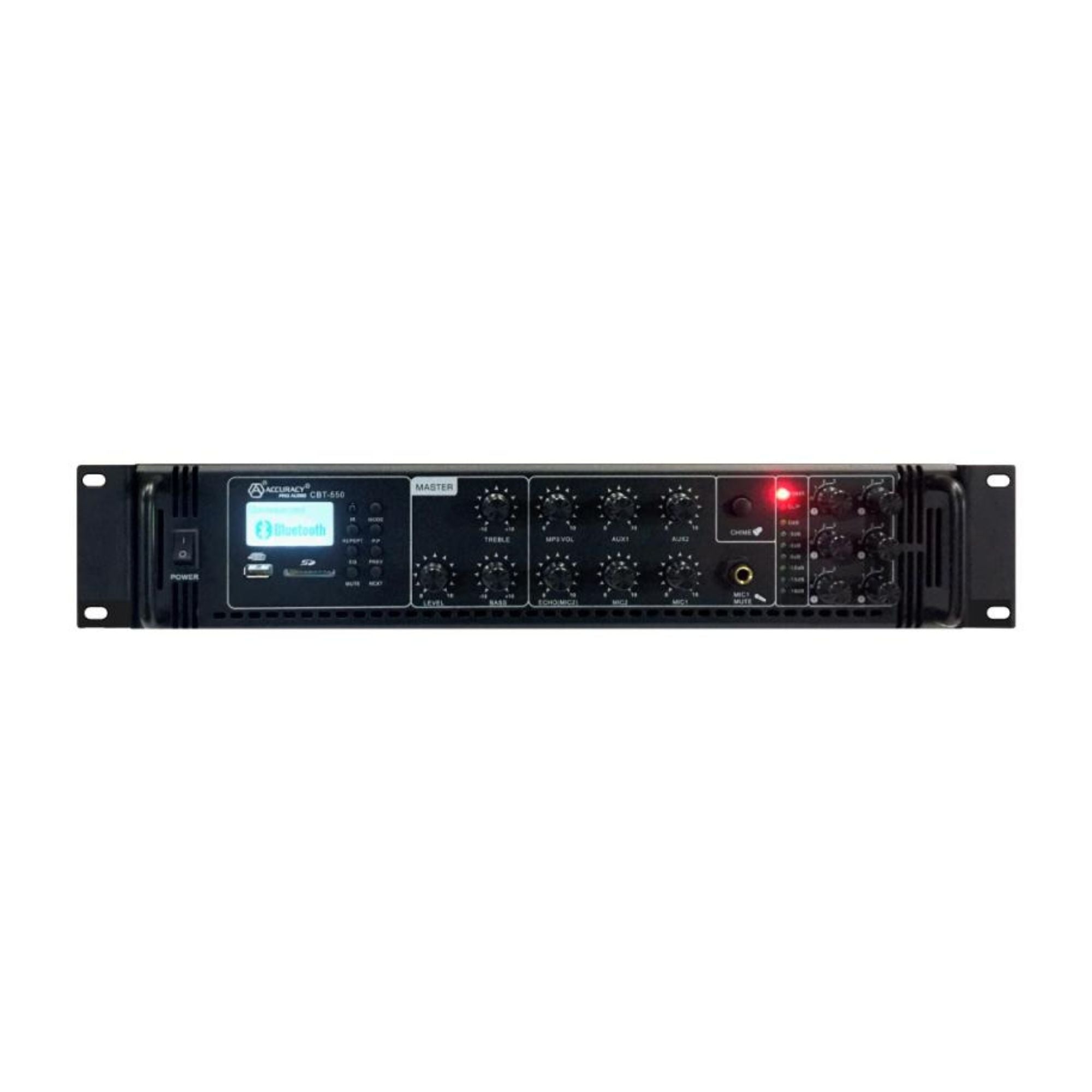 Accuracy Pro Audio CBT550 Amplificador Línea 6 zonas