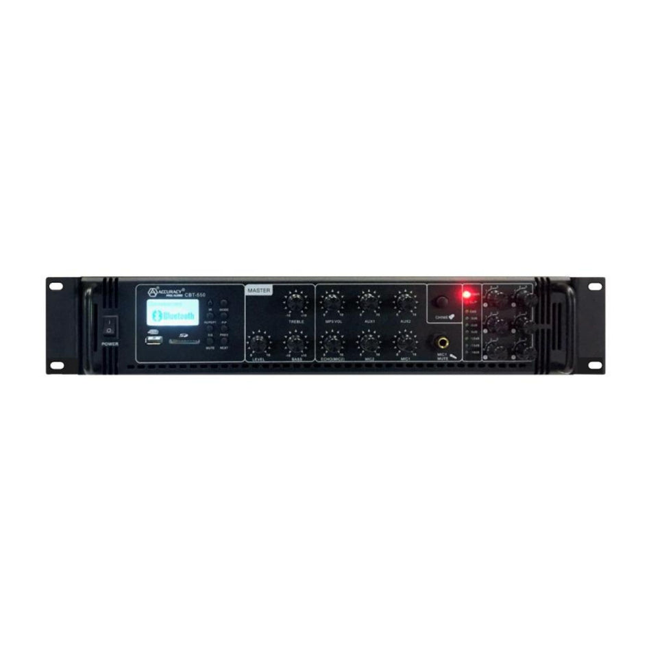 Accuracy Pro Audio CBT550 Amplificador de Línea 6 Zonas