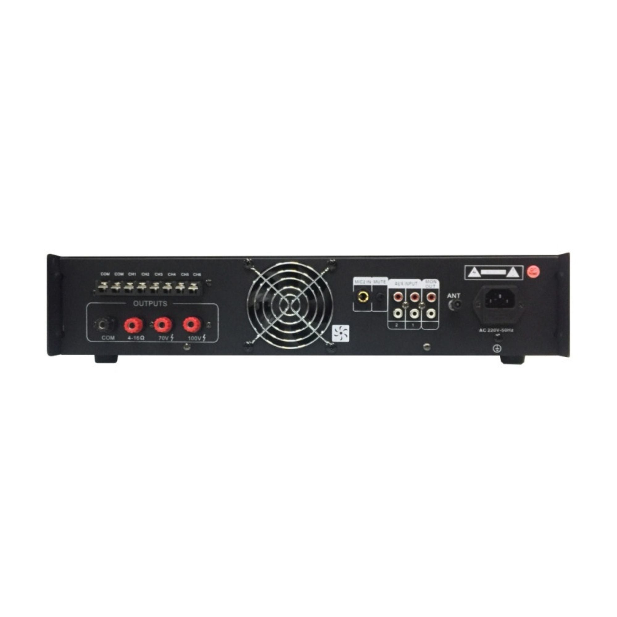 Accuracy Pro Audio CBT550 Amplificador Línea 6 zonas