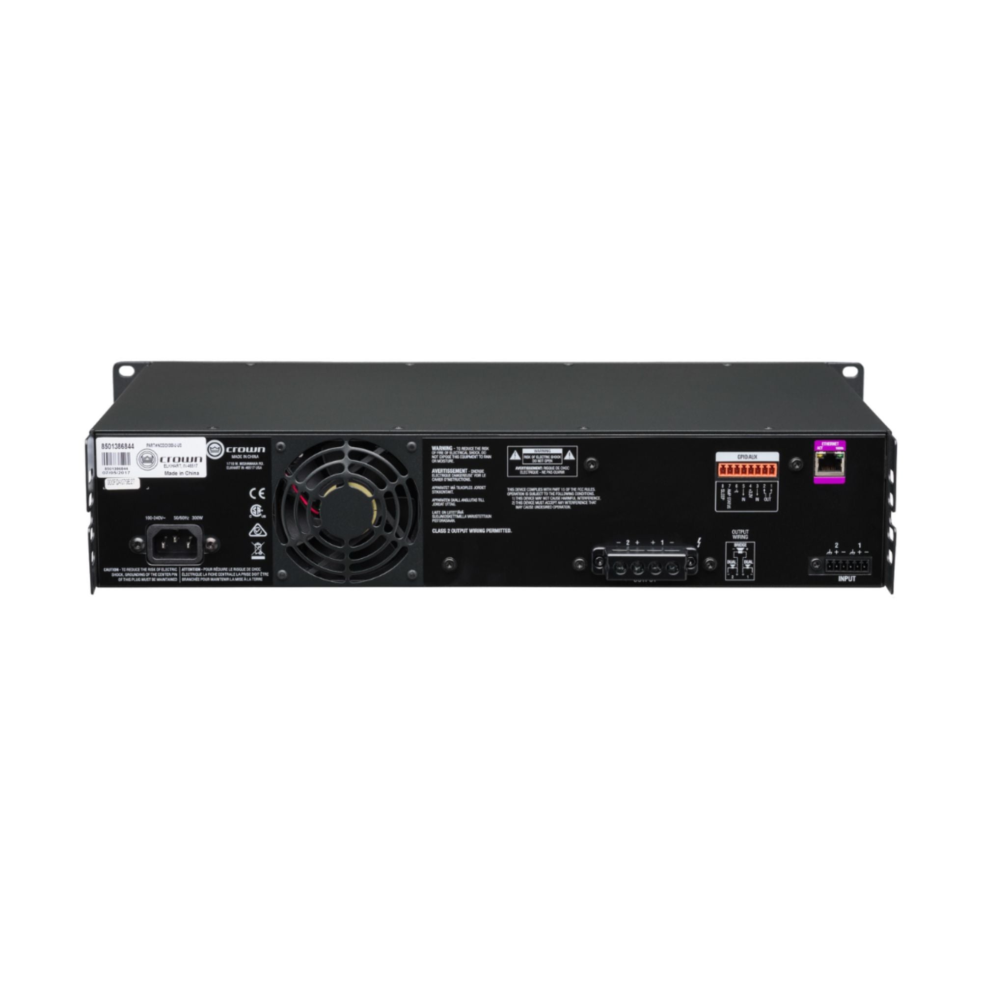 Crown CDI2X300U Amplificador de Potencia 2 canales
