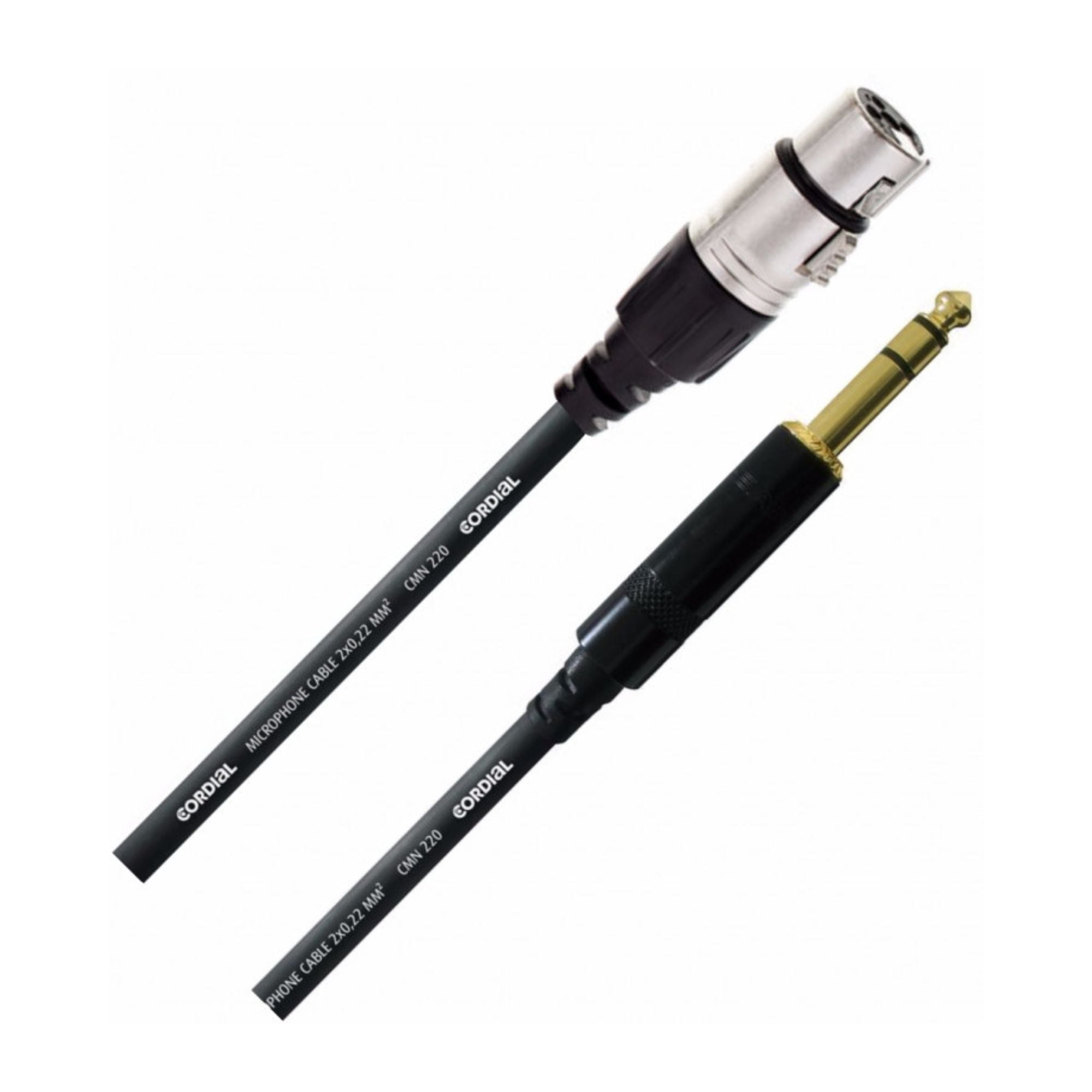 Cordial CFM9FV Cable XLR hembra a TRS 1/4 9mts