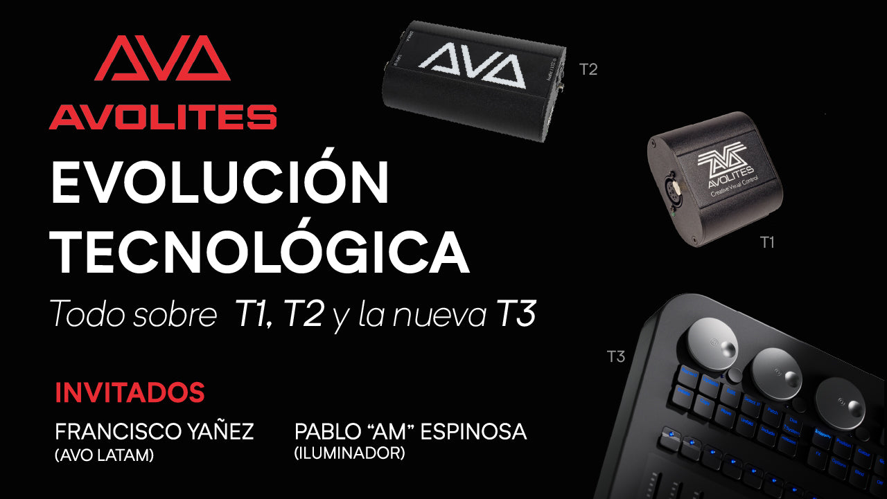 Cargar video: t3 avolites chile