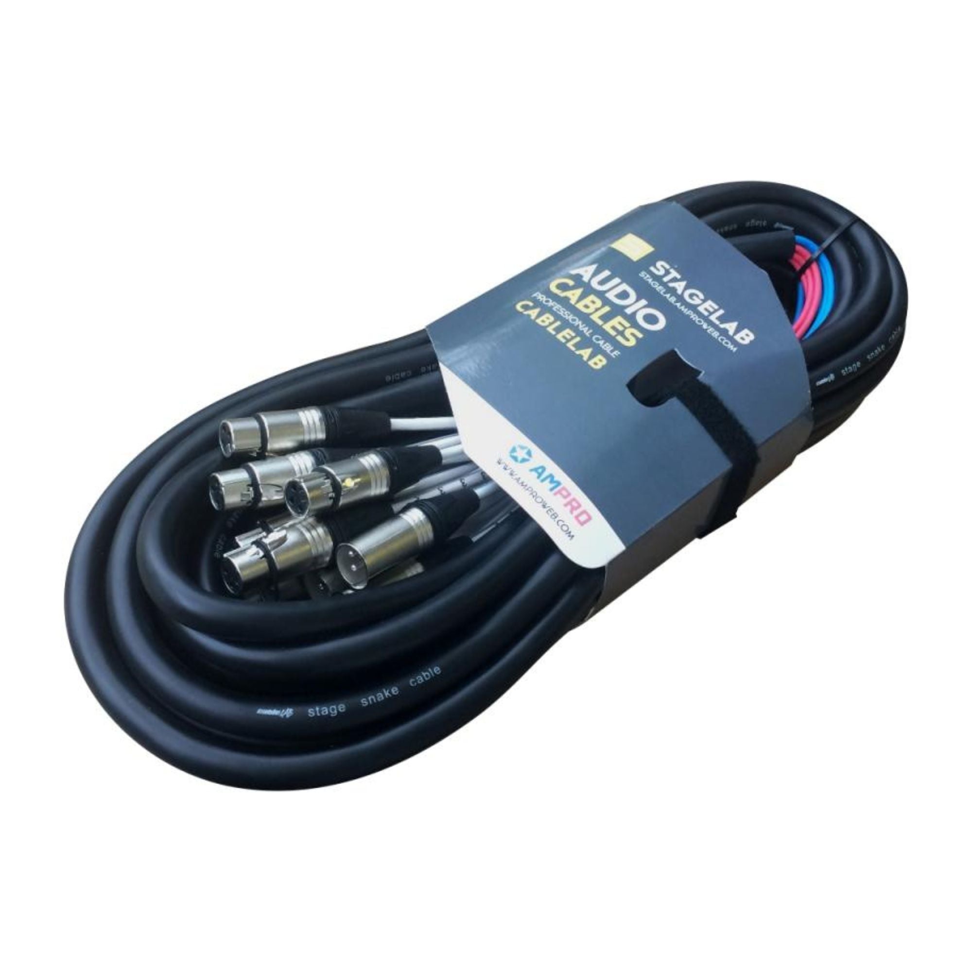 Stagelab Cable Multipar Snake 8 XLR - 6mts – Promusic