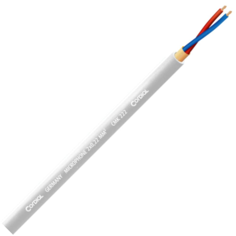 Cordial CMK222WHMT Cable Micrófono - Balanceado 1mts