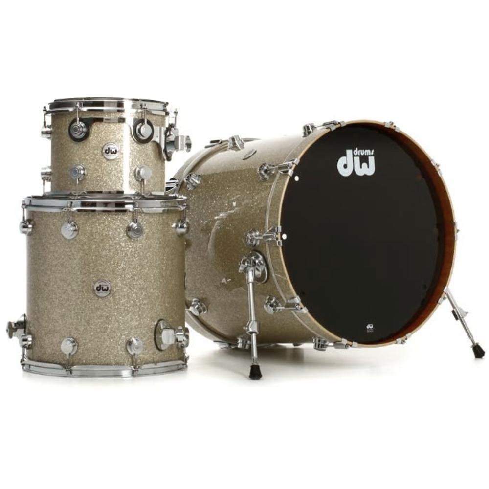 DW Drums COLL2203BG Batería Acústica Collector Shellpack 3Pcs Broken Glass