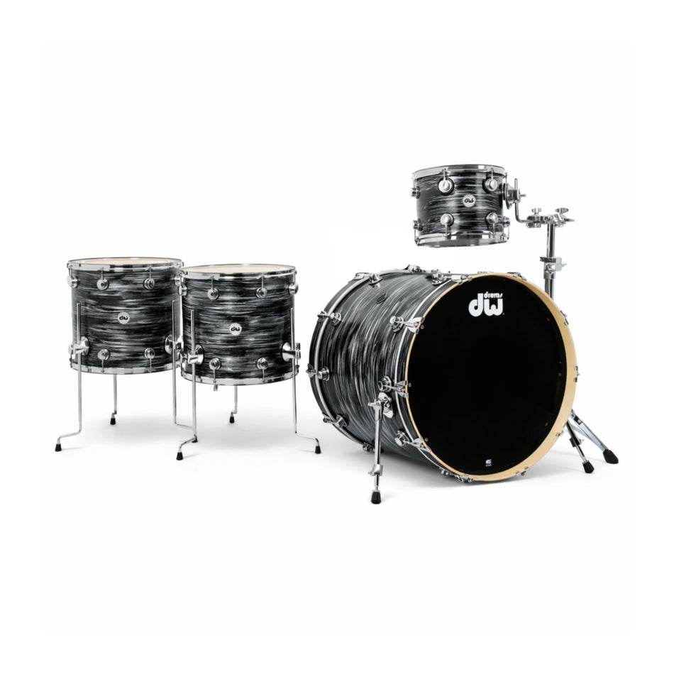 DW Drums Shellpack Collector Series® 4 Piezas Black Oyster