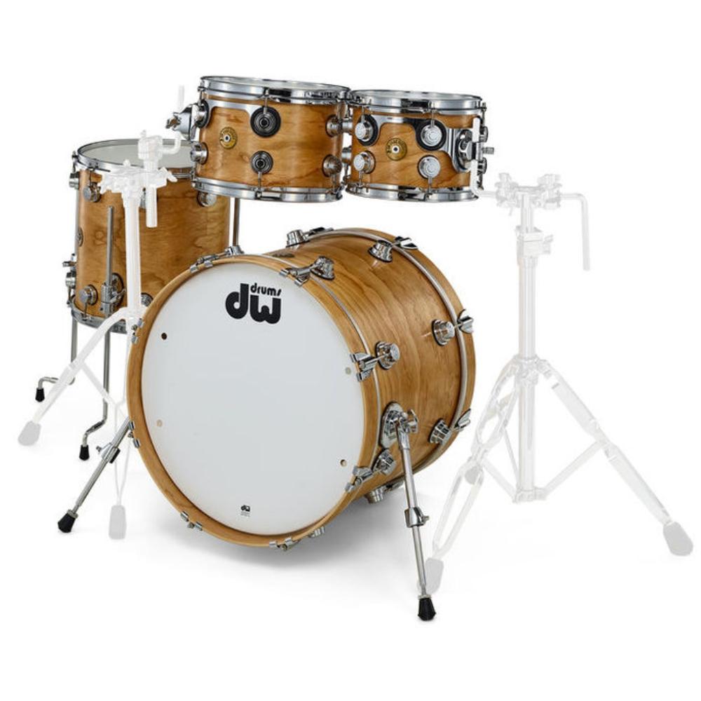 DW Drums COLL2204SH Batería Acústica Collector Shellpack 4Pcs Satin Oil Honey