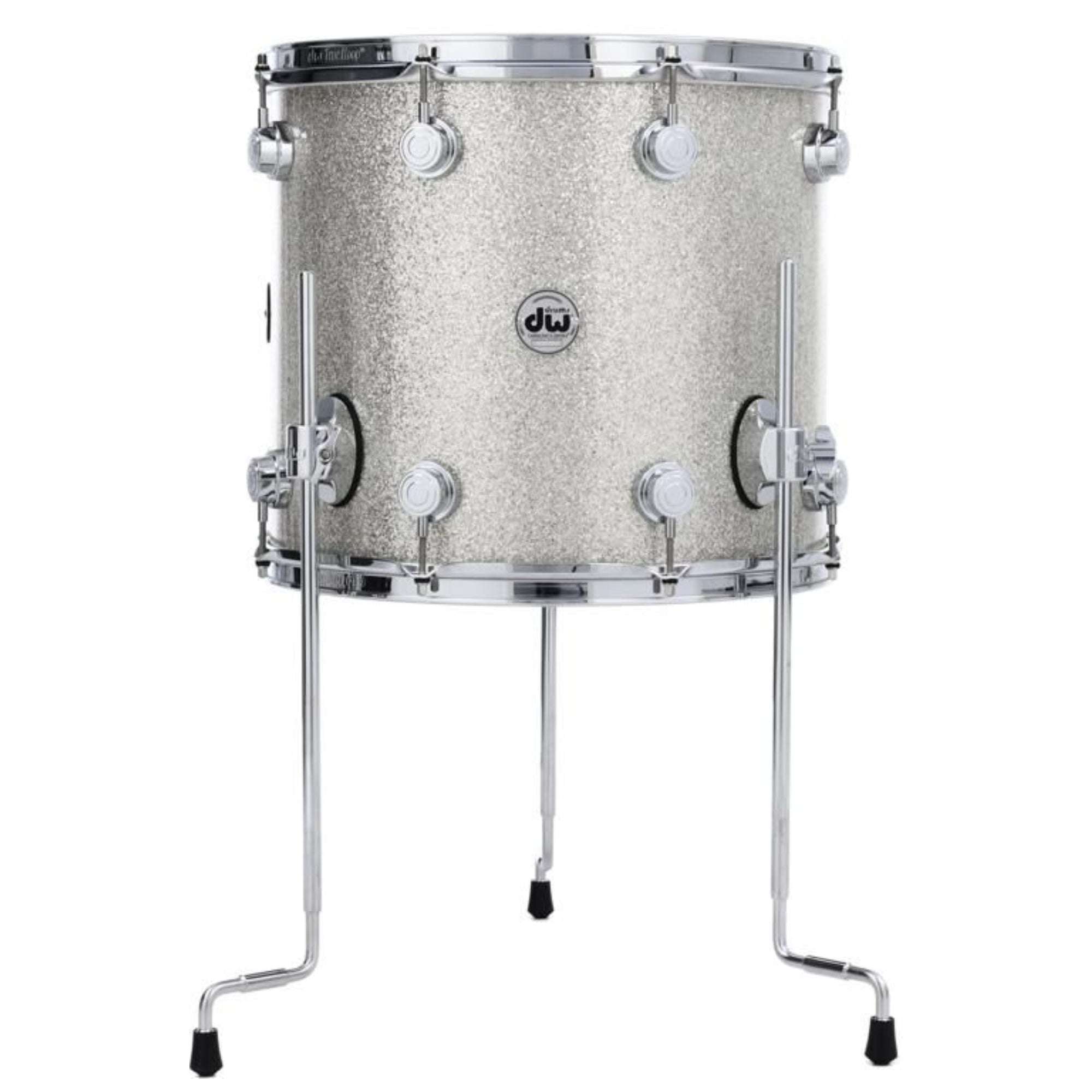 DW Shellpack Collector Mahogany Silver Sparkle Chrome