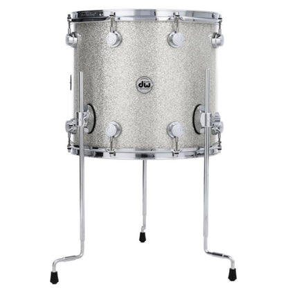 DW Shellpack Collector Mahogany Silver Sparkle Chrome