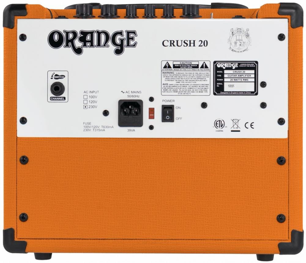 Orange CRUSH20 Amp Combo Guitarra 1x8" - 20W