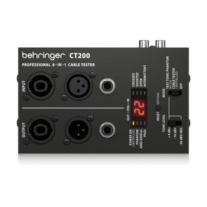 Behringer Tester Profesional de Cables 8 en 1