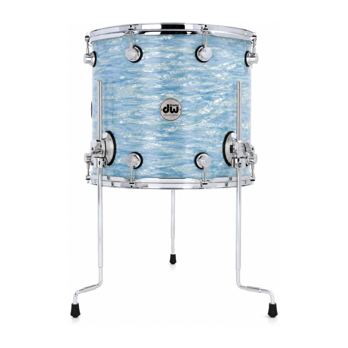DW Drums Collector's Series® Tom de Piso 16x14" Pale Blue Oyster