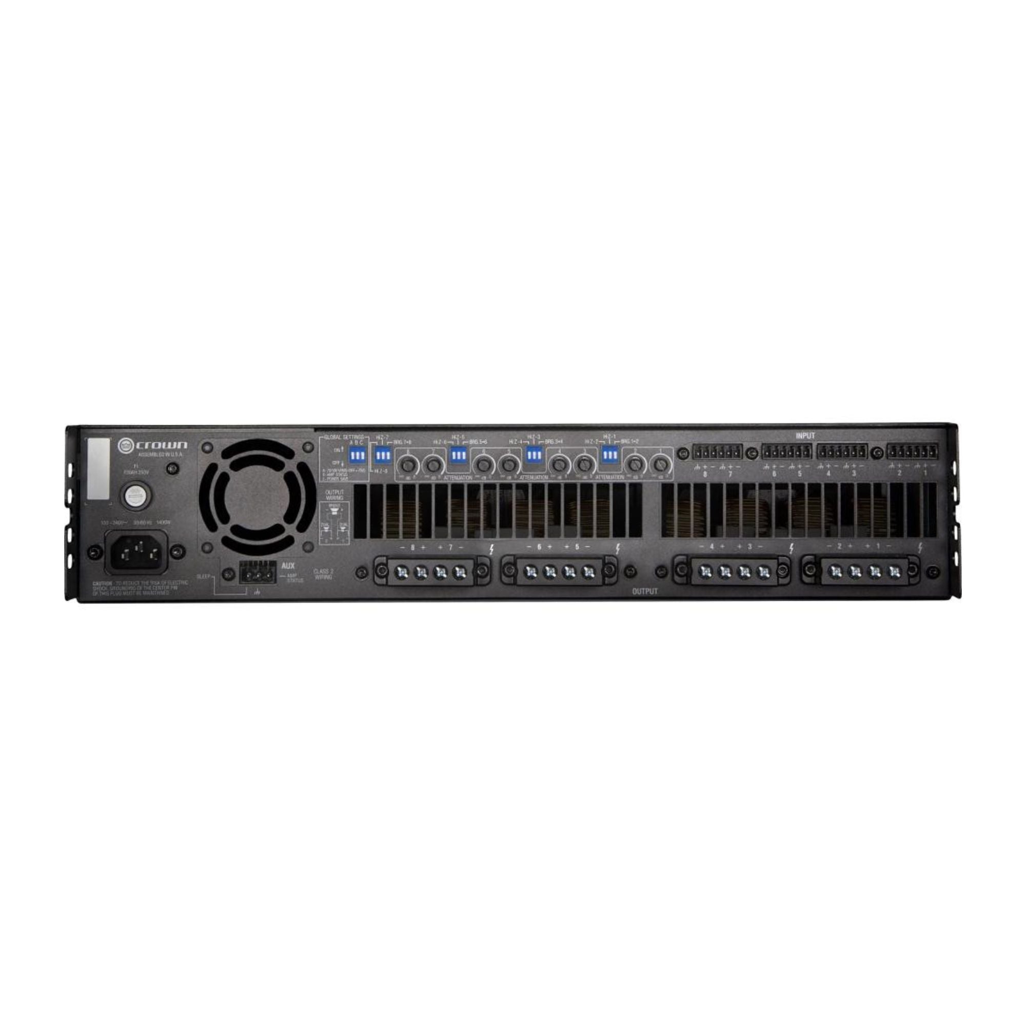 Crown DCI 8X300 U Amplificador de Potencia DriveCore™ Install