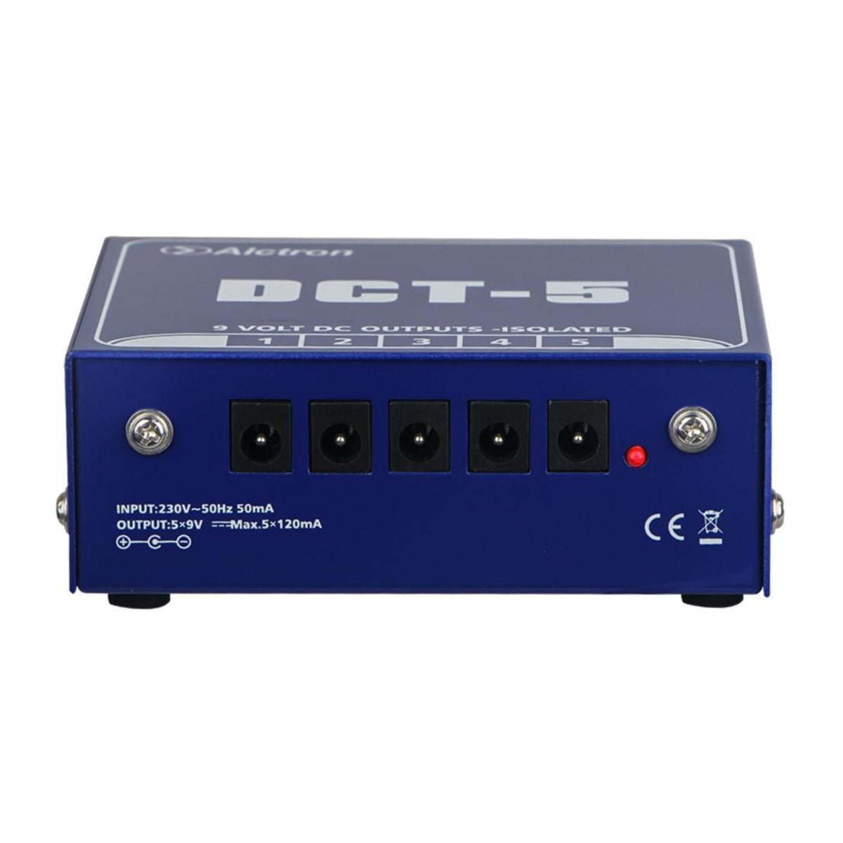 Alctron DCT5 Fuente de Poder Pedales de Efectos
