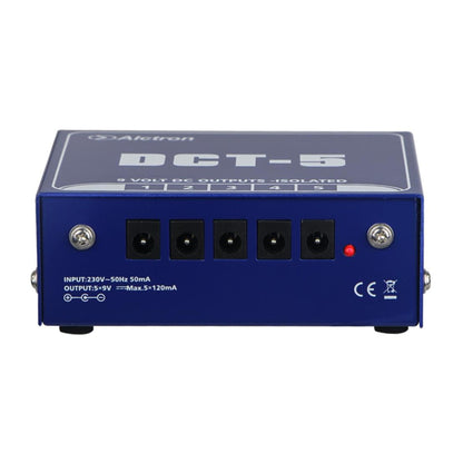 Alctron DCT5 Fuente de Poder Pedales de Efectos