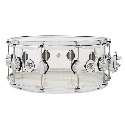 DW Drums Design Series Caja de Batería 14x6" Clear Acrylic