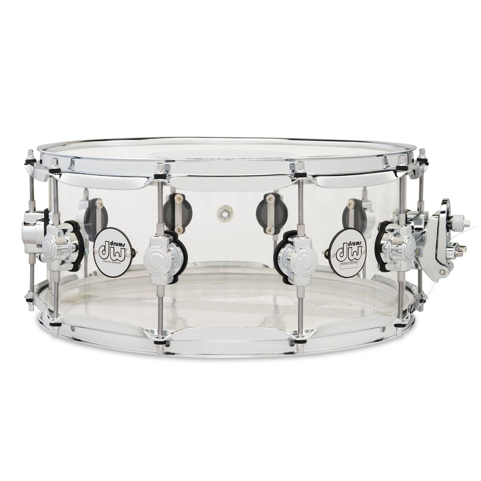 DW Drums Design Series® 14x6" Clear Acrylic 5mm
