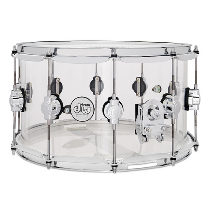 DW Drums DDAC0814SSCL1 Caja Design 14"x8" de Acrílico