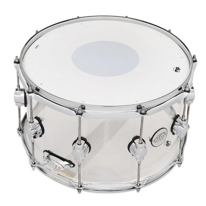 DW Drums DDAC0814SSCL1 Caja Design 14"x8" de Acrílico