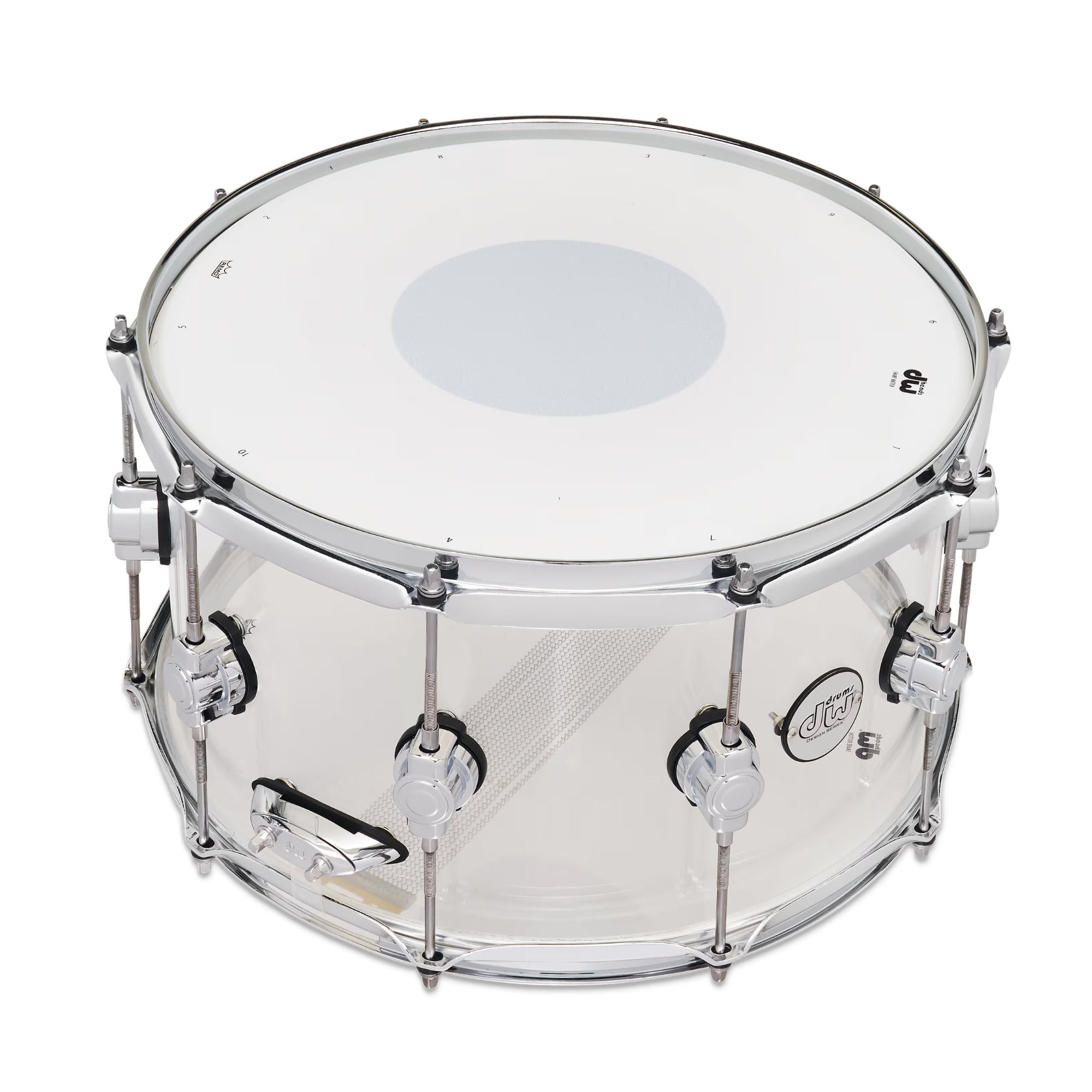DW Drums Design Series® Caja 14"x 8" Acrilico Transparente