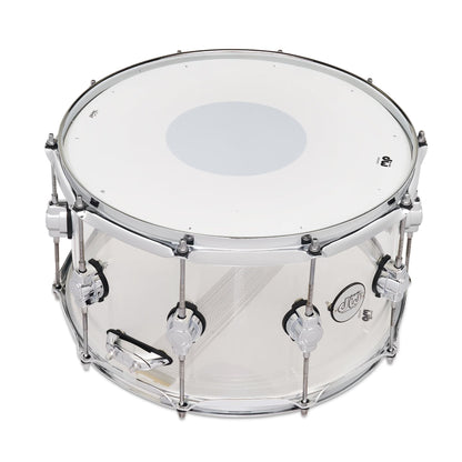 DW Drums Design Series® Caja 14"x 8" Acrilico Transparente