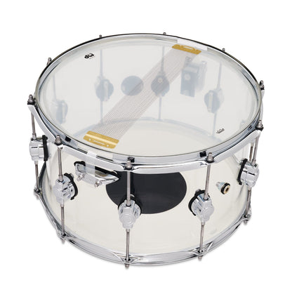 DW Drums Design Series® Caja 14"x 8" Acrilico Transparente