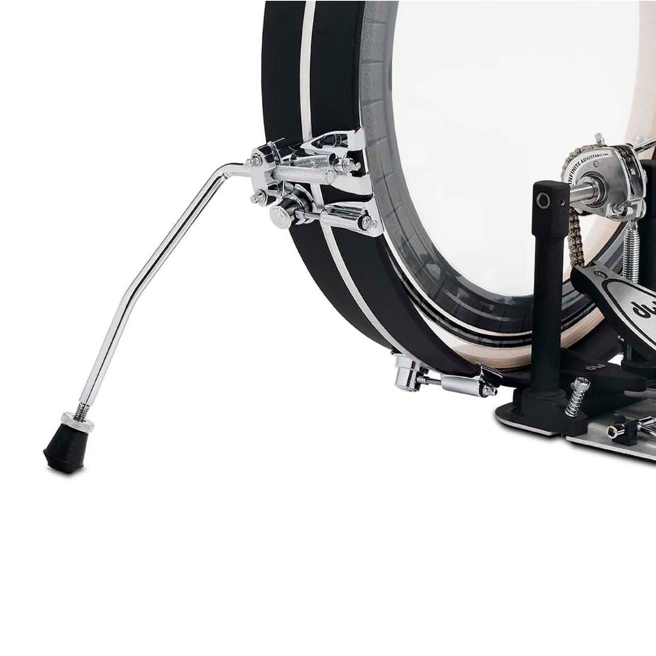 DW Drums Design Series Bombo Pancake 3x20" Black Satin, Spurs