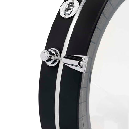Dw Drums Design Series Bombo Pancake 3x20" Black Satin, Spurs