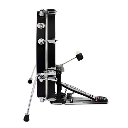 Dw Drums Design Series Bombo Pancake 3x20" Black Satin, Spurs