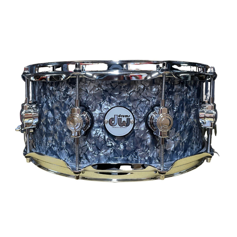 DW Drums Design Series Caja 14×6″ Silver Slate Marine