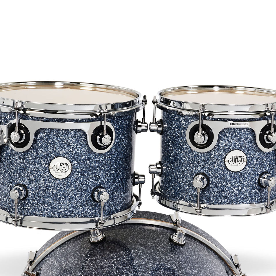 DW Drums Shellpack Design Series 4 Piezas Blue Granite
