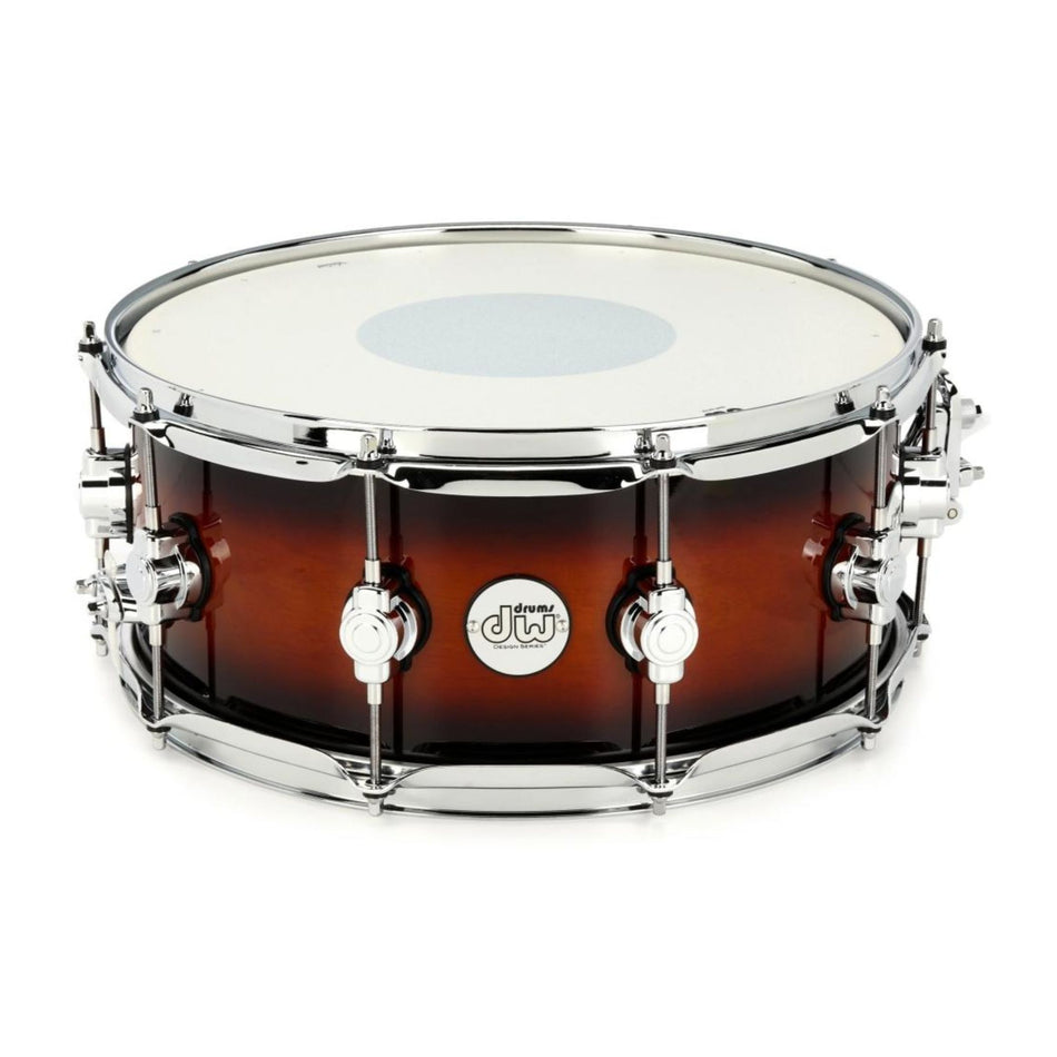 DW Drums Design Series® Caja 14x6" Maple Tobacco Burst