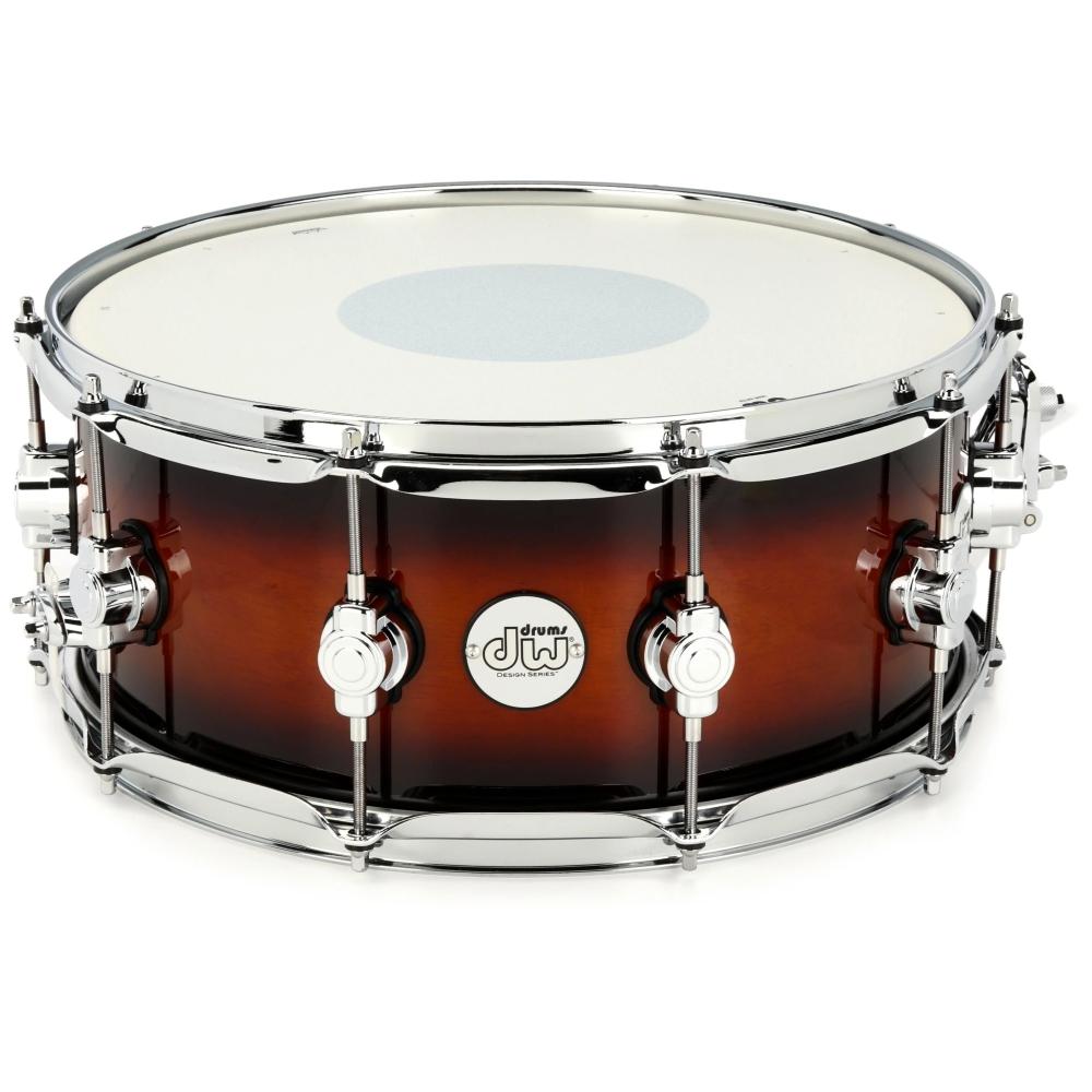 DW Drums DDLG0614SSTB Caja Design 14x6" Maple Tobacco Burst