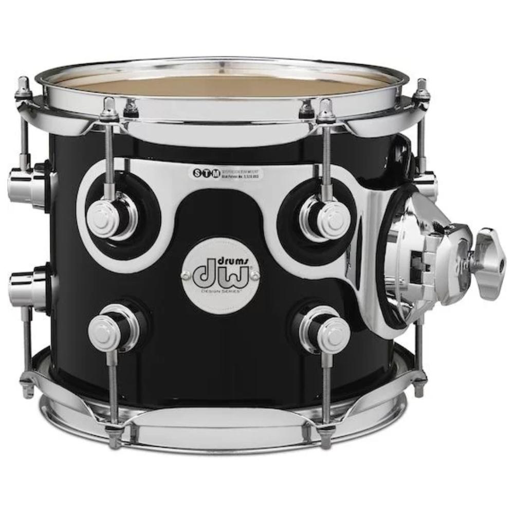 DW Drums Design Series Tom Rack 8x7" Maple - Piano Black